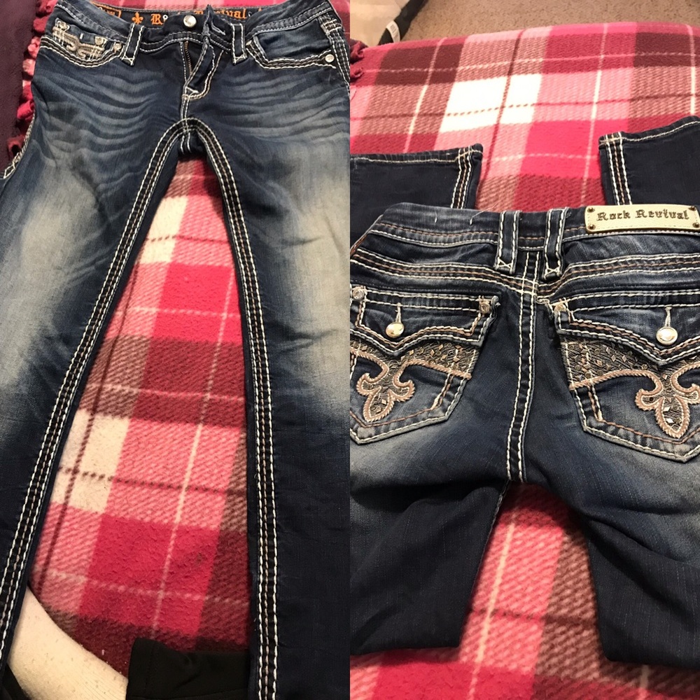 Rock Revival Jean capris